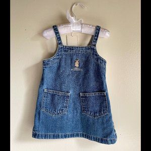 Vintage Ralph Lauren Jean Dress 12-18 months